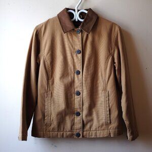 Woolrich Chore jacket with leather collar
